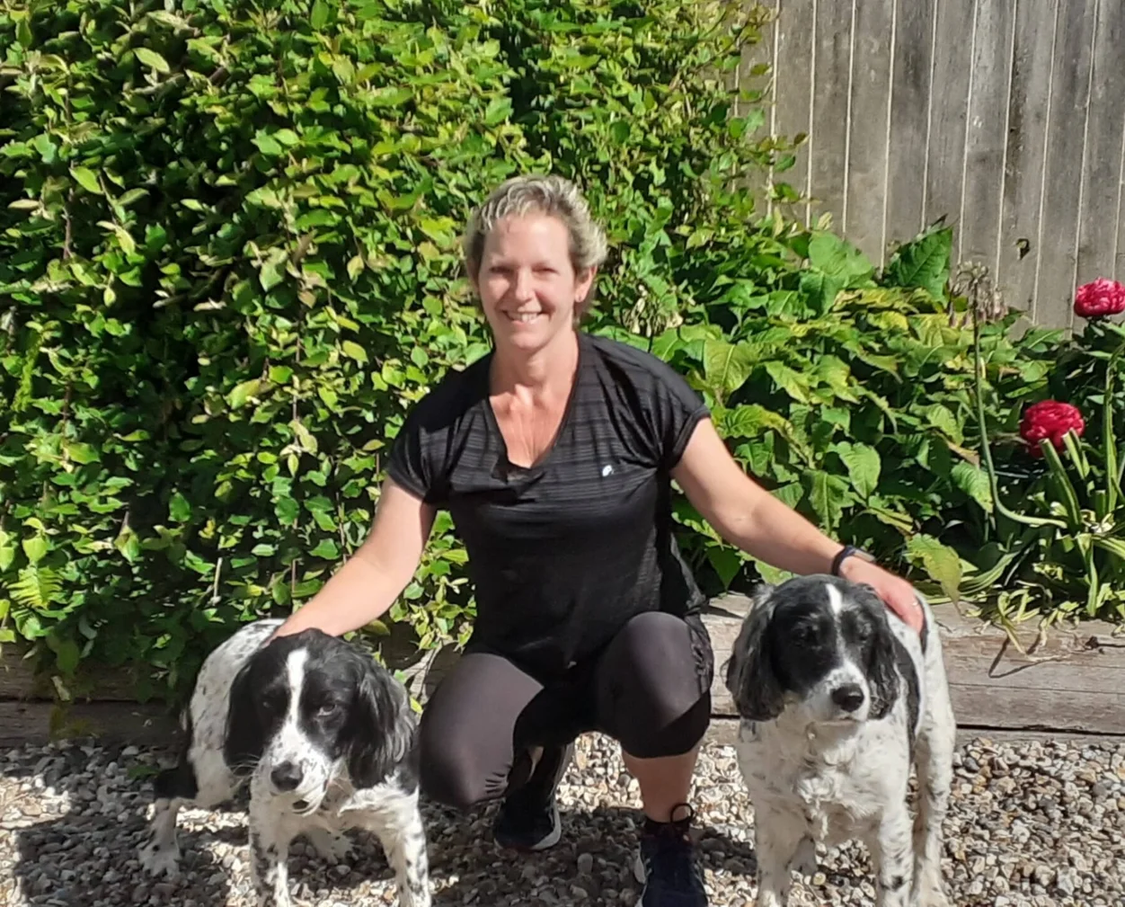 Joanne Penrose, dog groomer