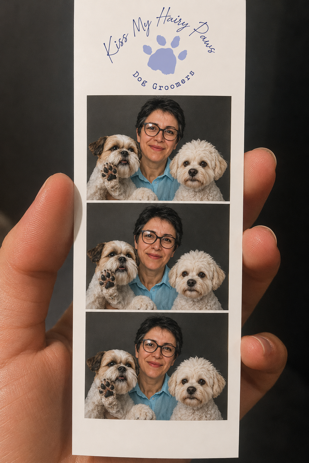 Mina YB, dog groomer